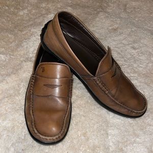 Tods’ Two Tone Leather Penny Slip on Men’s Loafers! (Size 8)